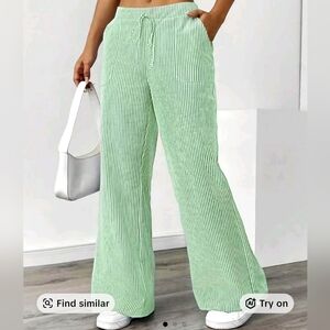 Womens Wide Leg Pant